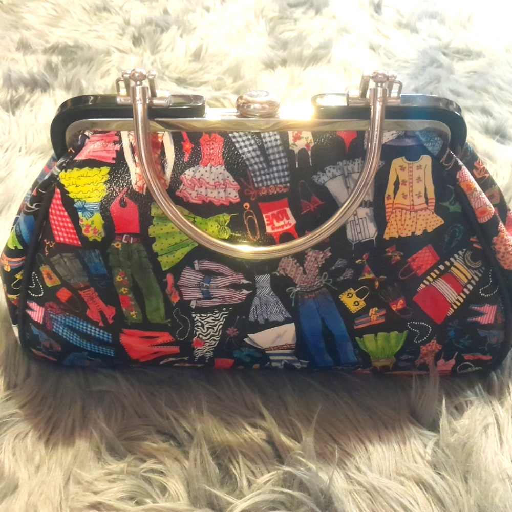 Sydney love vintage style Clutch purse